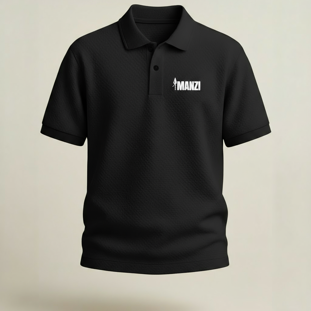 Imanzi Polo T-Shirt Black
