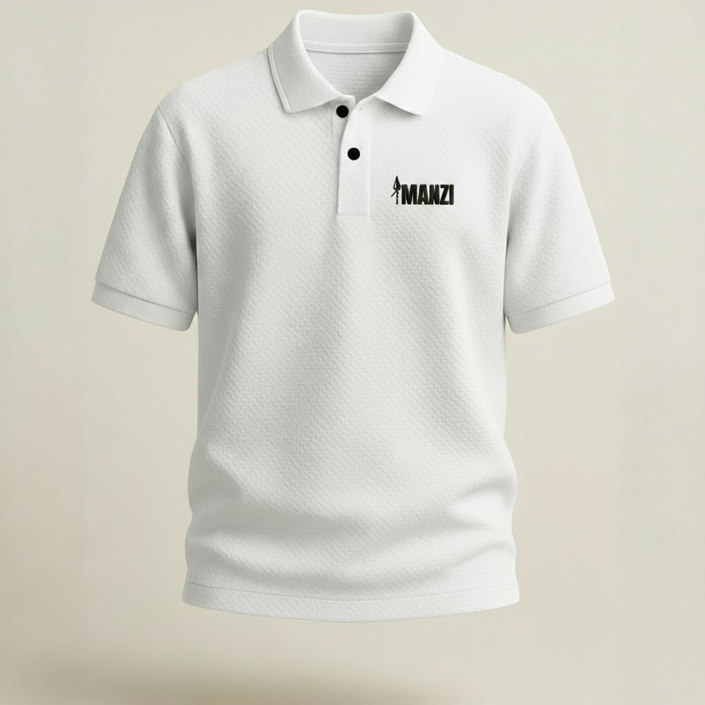 Imanzi Polo T-Shirt White