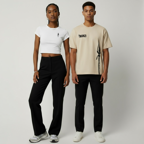 Imanzi Origin T-shirt Beige